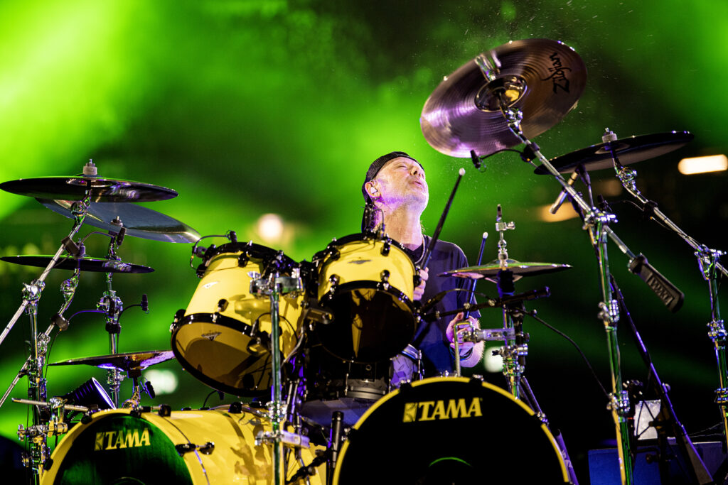 Foto: Lars Ulrich, Metallica. Fotograf: Ross Halfin